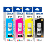 Tinta Epson Original 544 65ml (Black, Cyan, Magenta, Yellow)