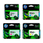 Tinta HP Original 954XL 20ml (Black, Cyan, Magenta, Yellow)
