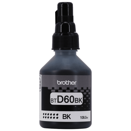 Botella de Tinta BROTHER BTD60BK Negro T420W/T520W/T720DW/T820DW/T920DW/4500DW