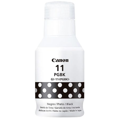 Botella de Tinta Canon GI-11BK Negro G2160/G3160 135ml