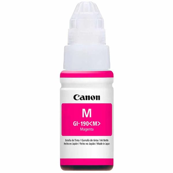 Botella de tinta Canon GI-190M Magenta G2100/G3110/G4110 70ml