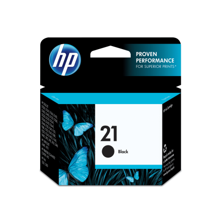 Cartucho de tinta HP 21 Negro (C9351AL) OfficeJet 3920/3940/1410 190 Pag.