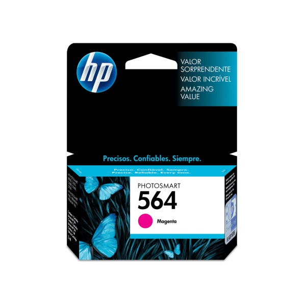 Cartucho de tinta HP 564 Magenta (CB319WL) PhotoSmart B210A/C5324/B09A 300 Pag.