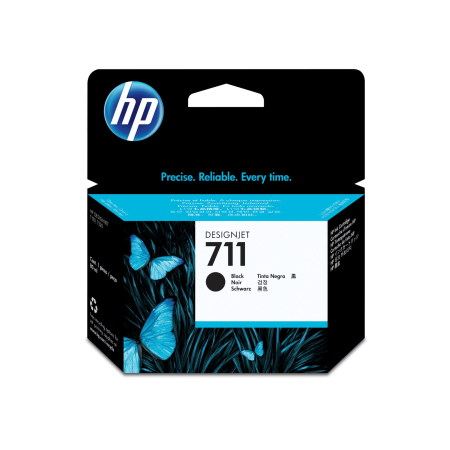 Cartucho de tinta HP 711 Negro (CZ129A) DesignJet T120/T520 38ml