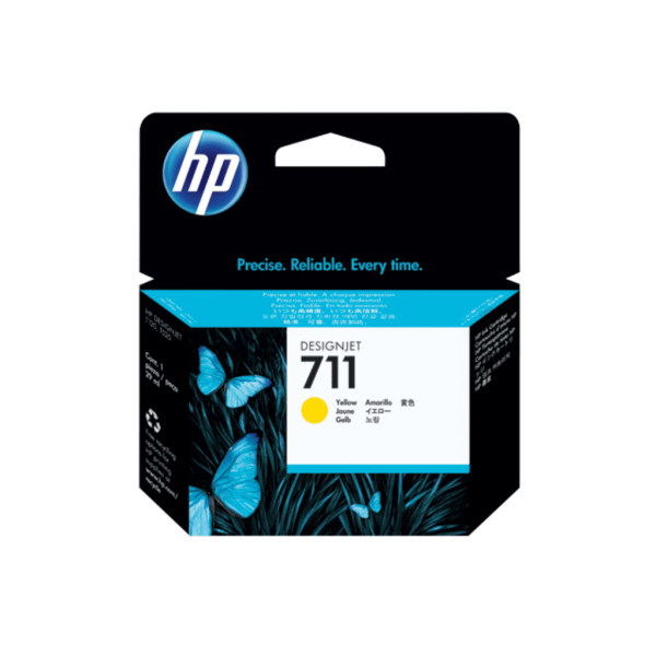 Cartucho de tinta HP 711 Yellow (CZ132A) DesignJet T120/T520 29ml