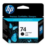 Cartucho de tinta HP 74 negra Original (CB335WL) Para HP Deskjet D4360, Photosmart C4424, C4480, C4440, C4524