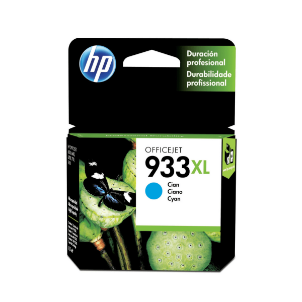 Cartucho de tinta HP 933XL Cian (CN054AL) Officejet 7110/7610 825 Pag.