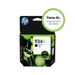 Cartucho de tinta HP 934XL Negro (C2P23AL) OfficeJet 6320/6830 1000 Pag.