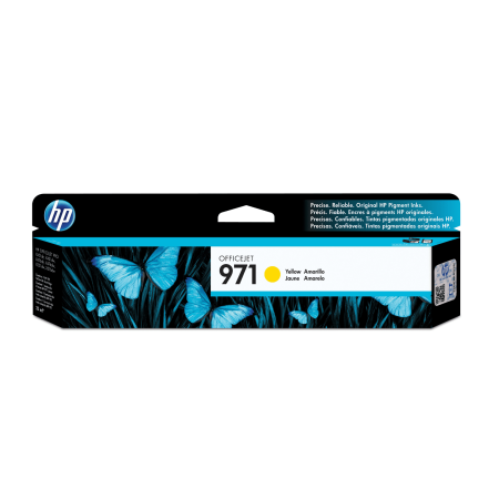 Cartucho de tinta HP 971 Yellow (CN624AM) OfficeJet X476DW/X451DW 2500 Pag.