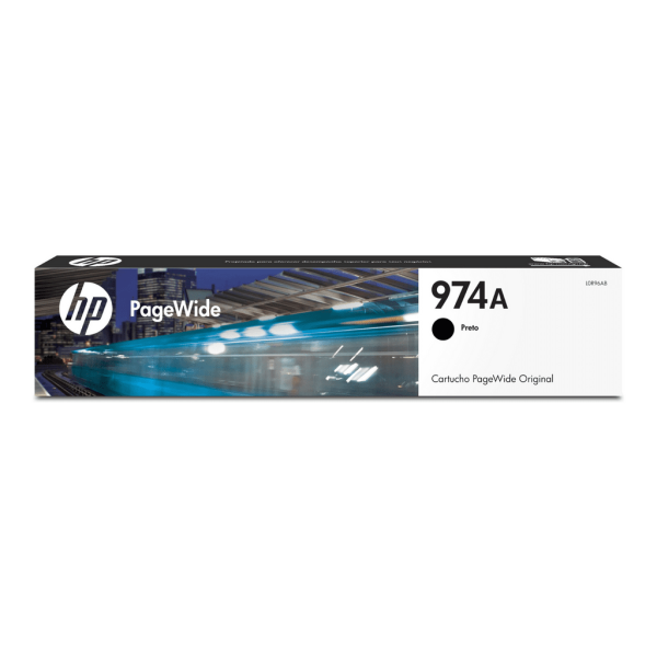 Cartucho de tinta HP 974A Negro (L0R96AL) PageWide 452DW/577DW 3500 Pag.